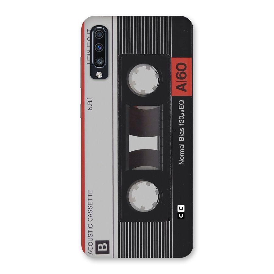 Casette Design Back Case for Galaxy A70