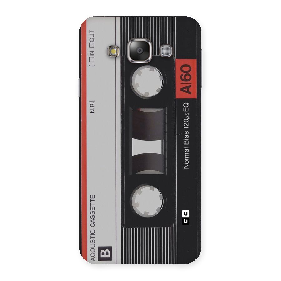 Casette Design Back Case for Galaxy E7