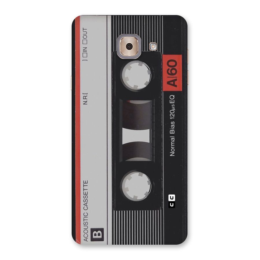 Casette Design Back Case for Galaxy J7 Max