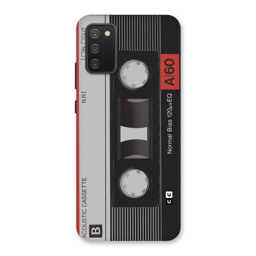 Casette Design Back Case for Galaxy M02s