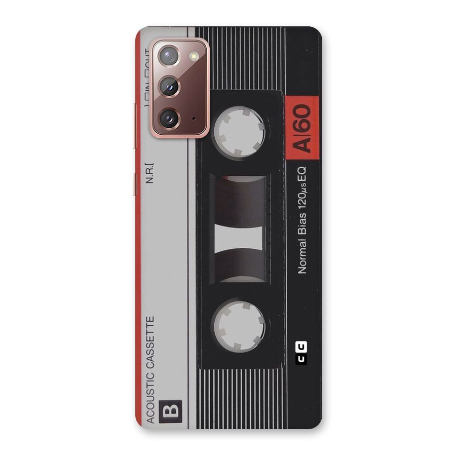 Casette Design Back Case for Galaxy Note 20