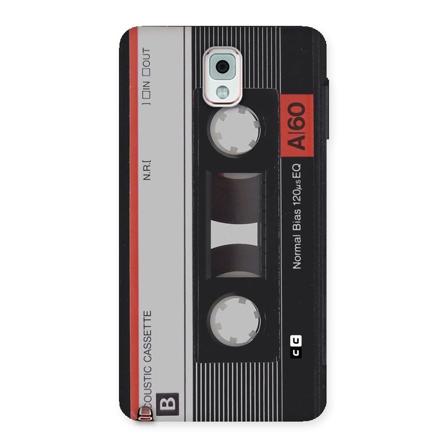 Casette Design Back Case for Galaxy Note 3