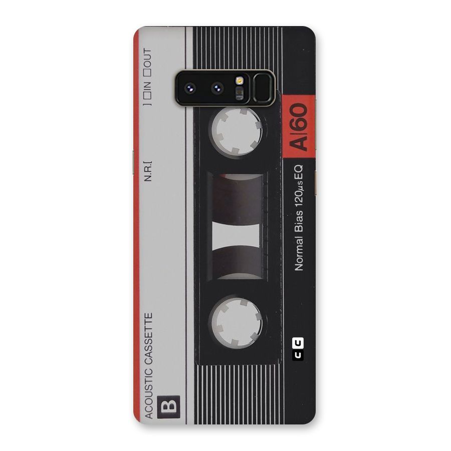 Casette Design Back Case for Galaxy Note 8