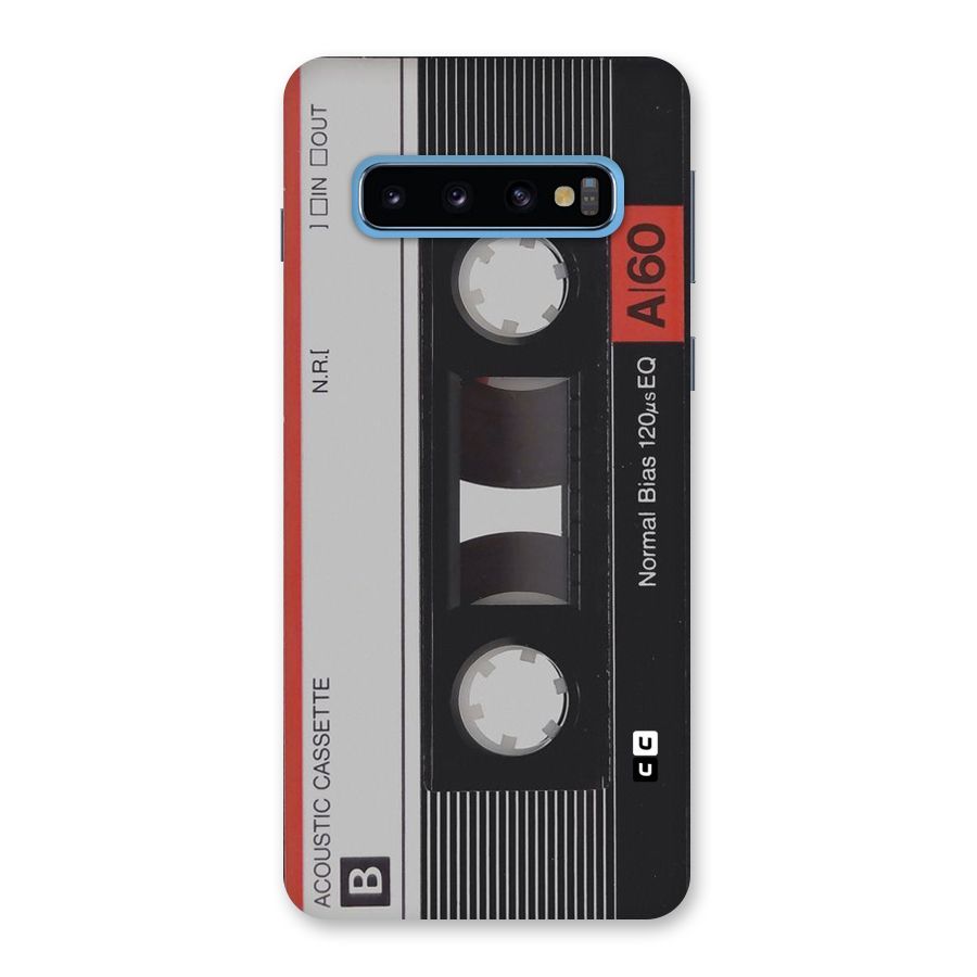 Casette Design Back Case for Galaxy S10