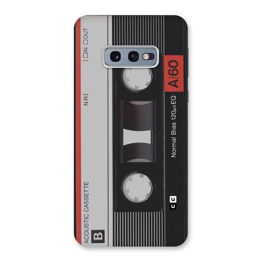 Casette Design Back Case for Galaxy S10e