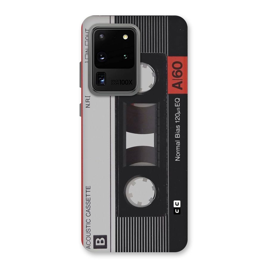 Casette Design Back Case for Galaxy S20 Ultra