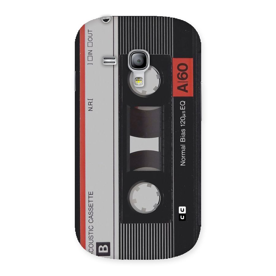 Casette Design Back Case for Galaxy S3 Mini