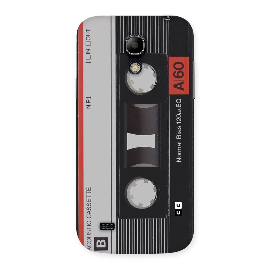 Casette Design Back Case for Galaxy S4 Mini