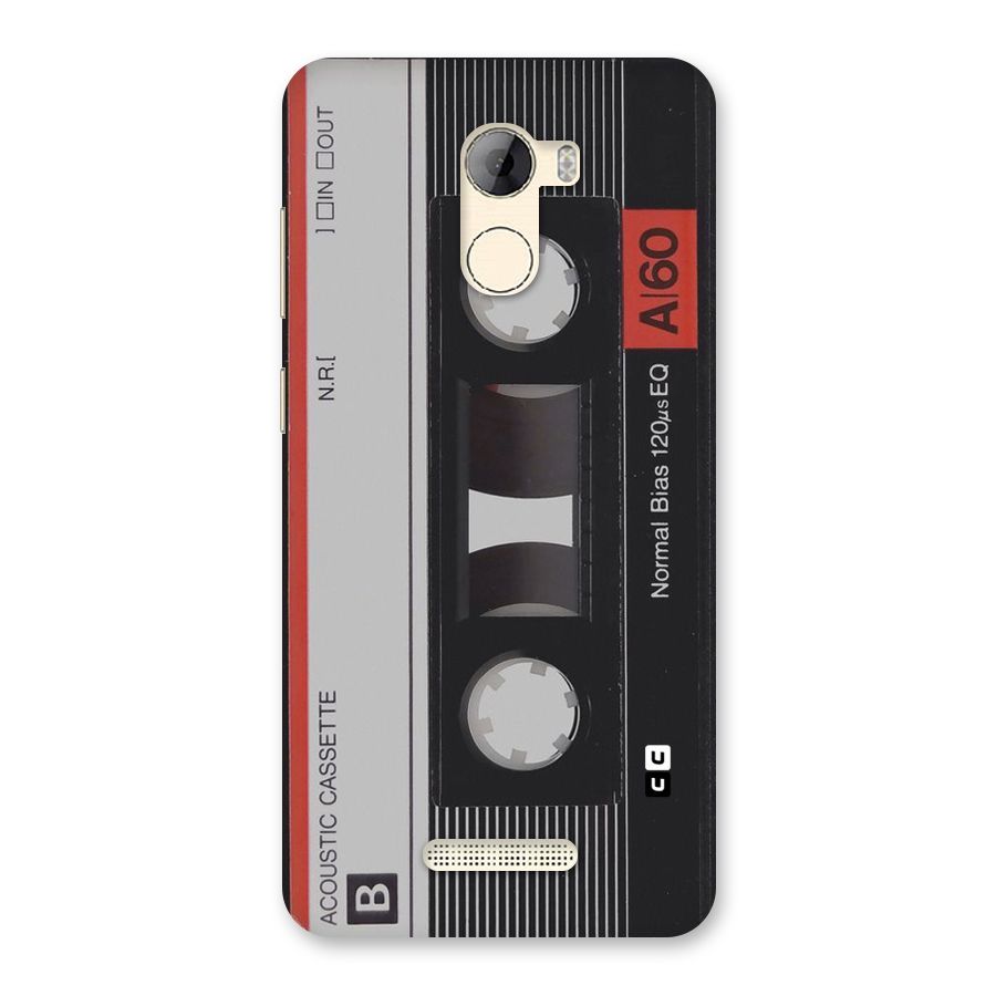 Casette Design Back Case for Gionee A1 LIte