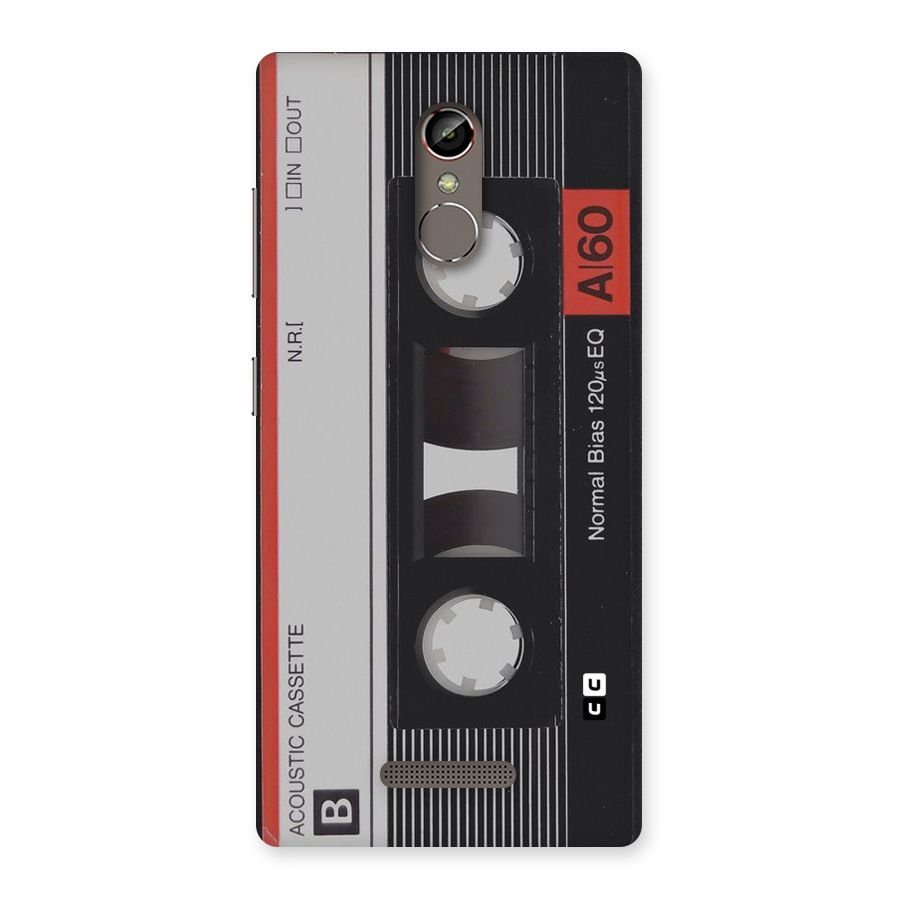 Casette Design Back Case for Gionee S6s