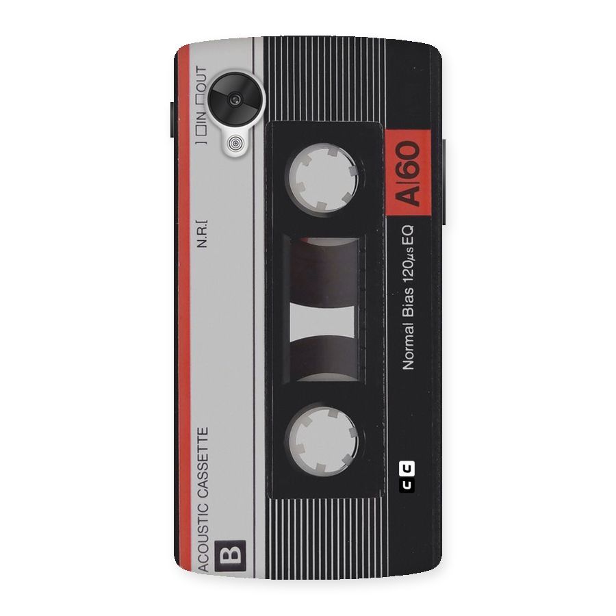 Casette Design Back Case for Google Nexsus 5