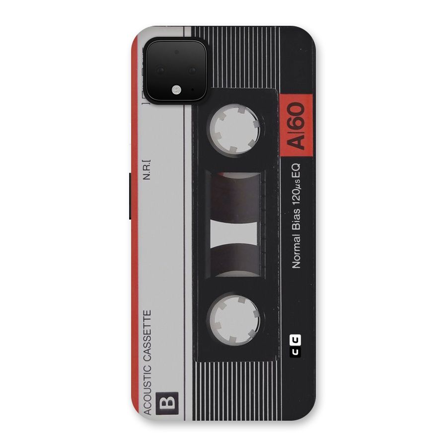 Casette Design Back Case for Google Pixel 4 XL