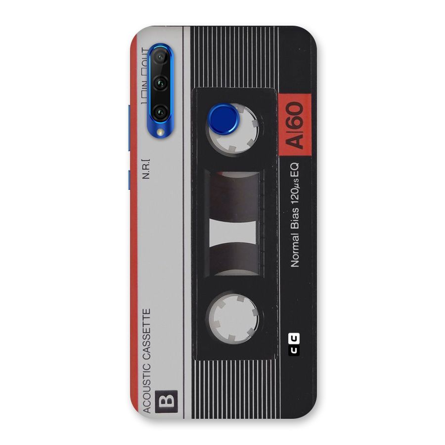Casette Design Back Case for Honor 20i
