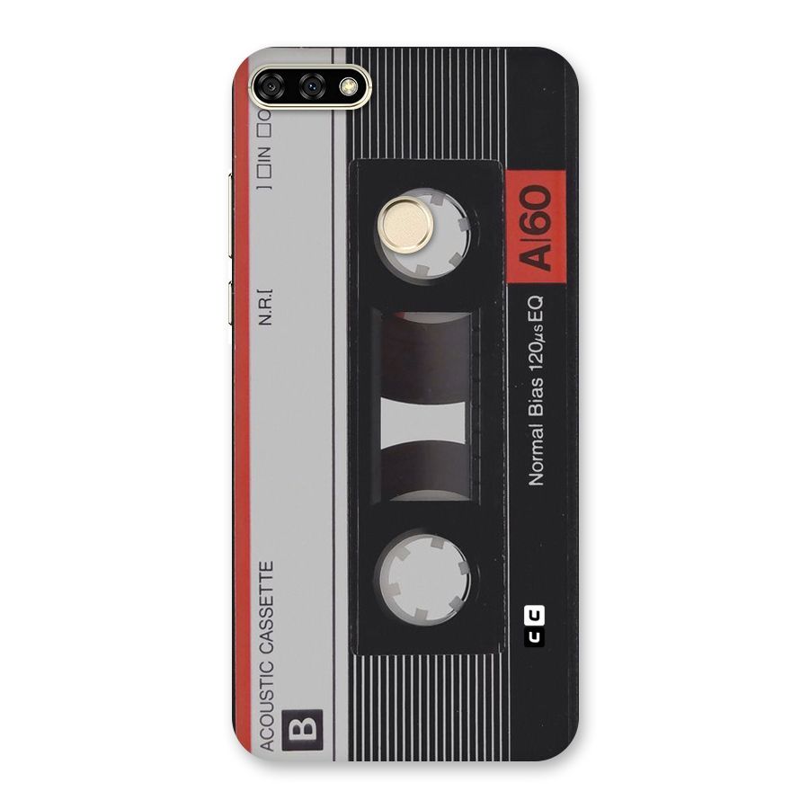 Casette Design Back Case for Honor 7A