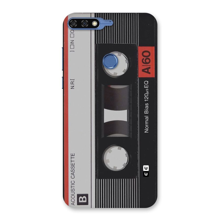Casette Design Back Case for Honor 7C