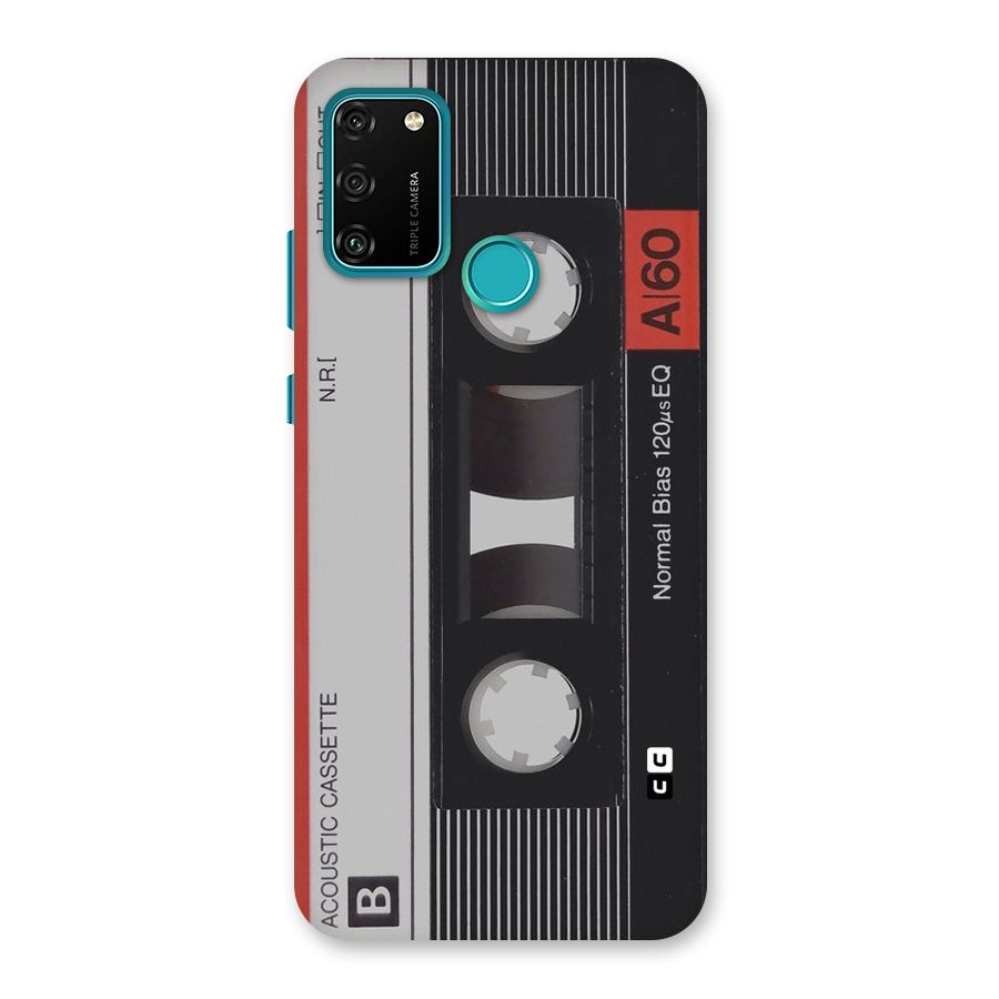 Casette Design Back Case for Honor 9A