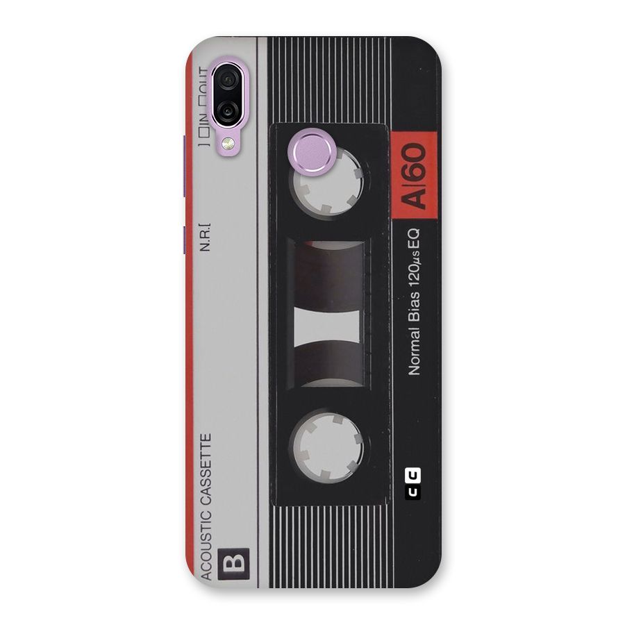 Casette Design Back Case for Honor Play