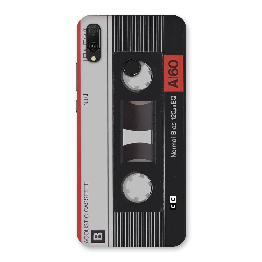 Casette Design Back Case for Huawei Y9 (2019)