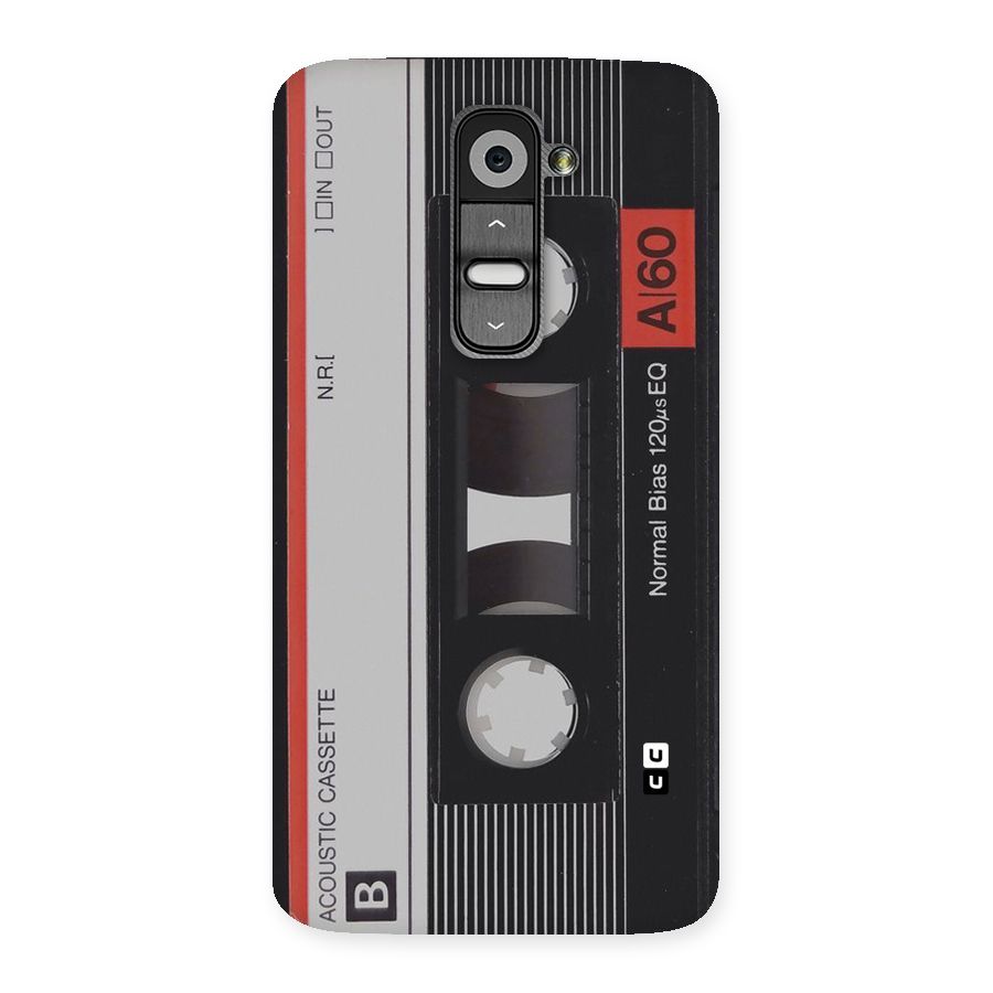 Casette Design Back Case for LG G2