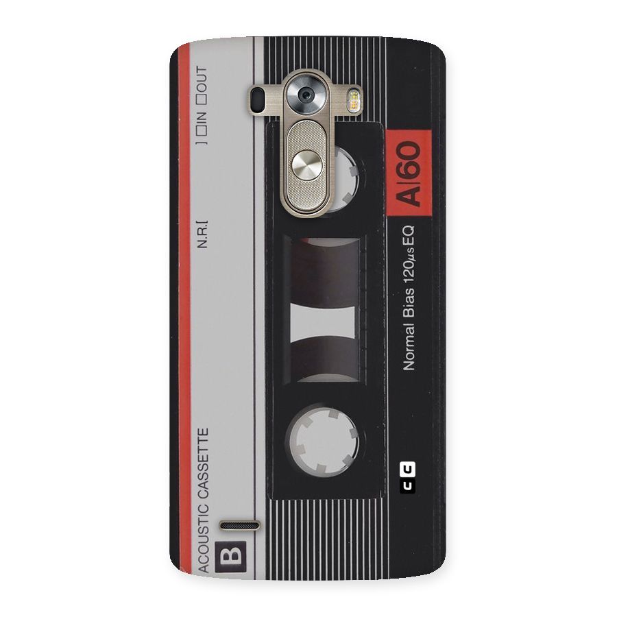 Casette Design Back Case for LG G3