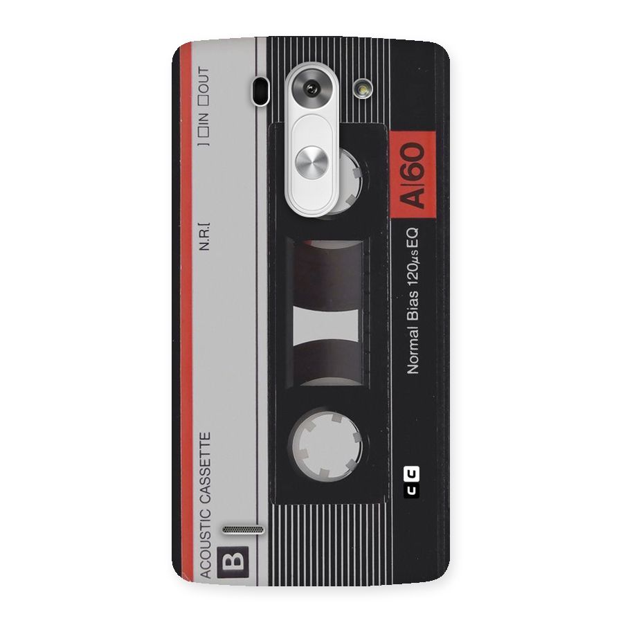 Casette Design Back Case for LG G3 Mini