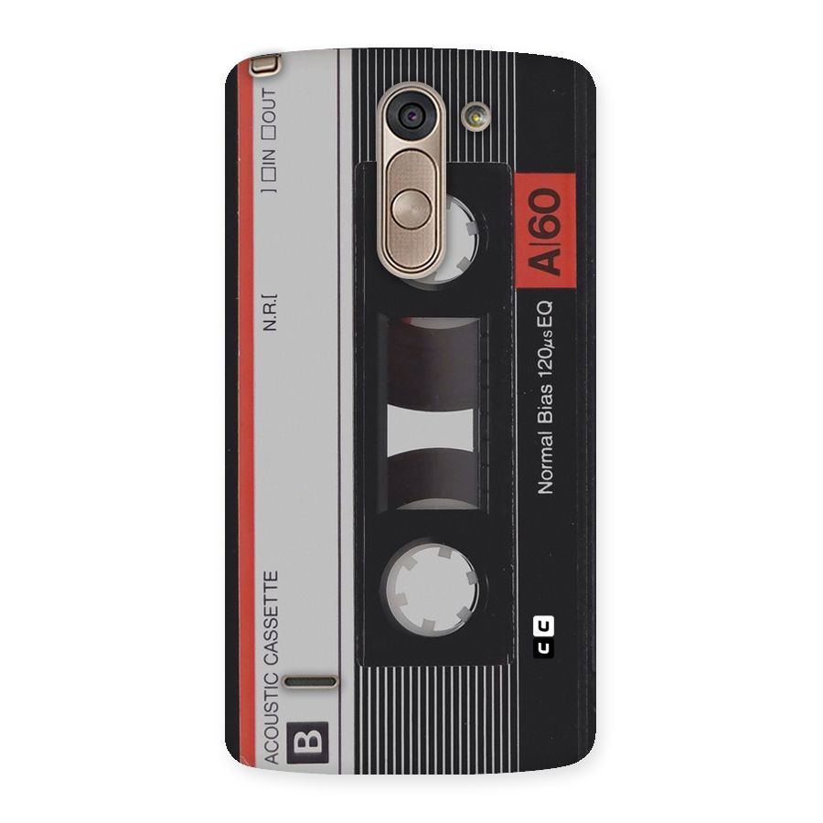 Casette Design Back Case for LG G3 Stylus