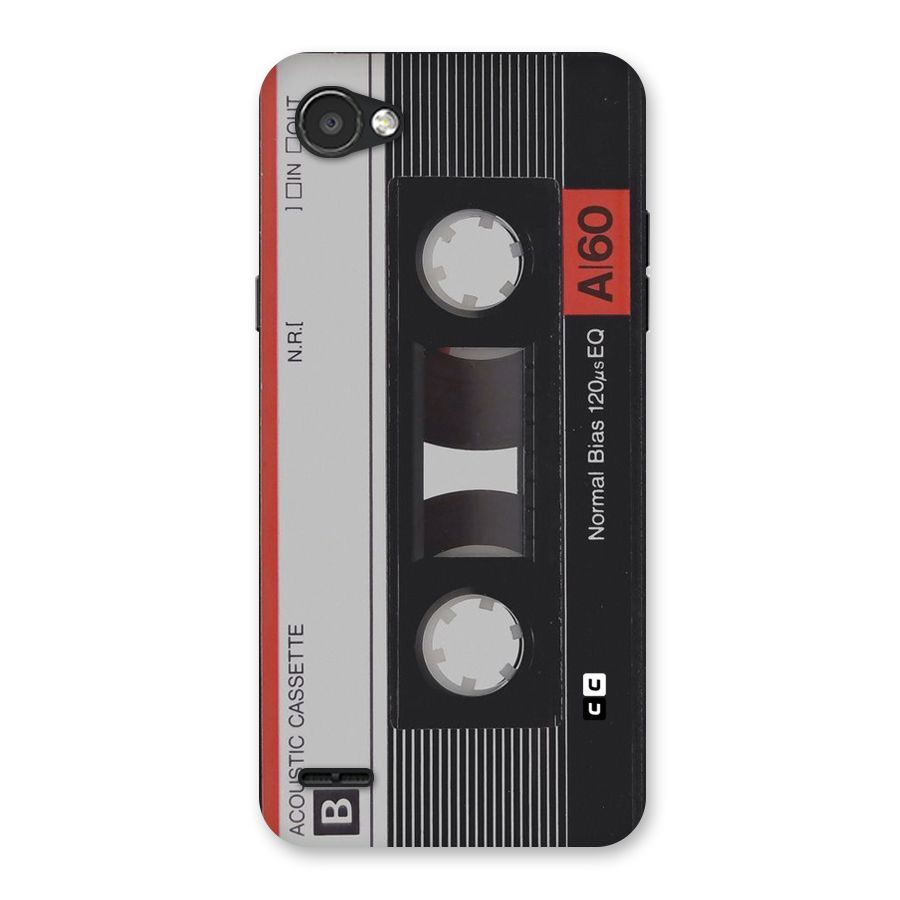 Casette Design Back Case for LG Q6