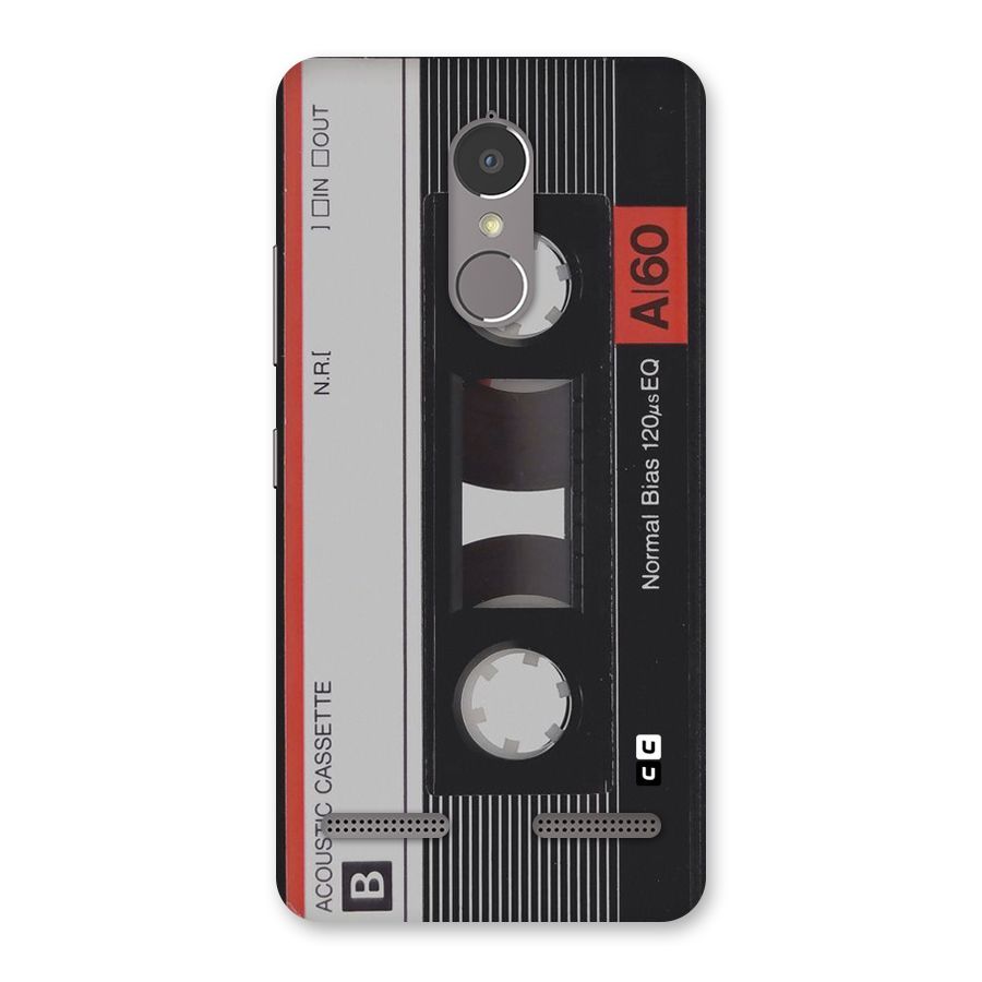 Casette Design Back Case for Lenovo K6