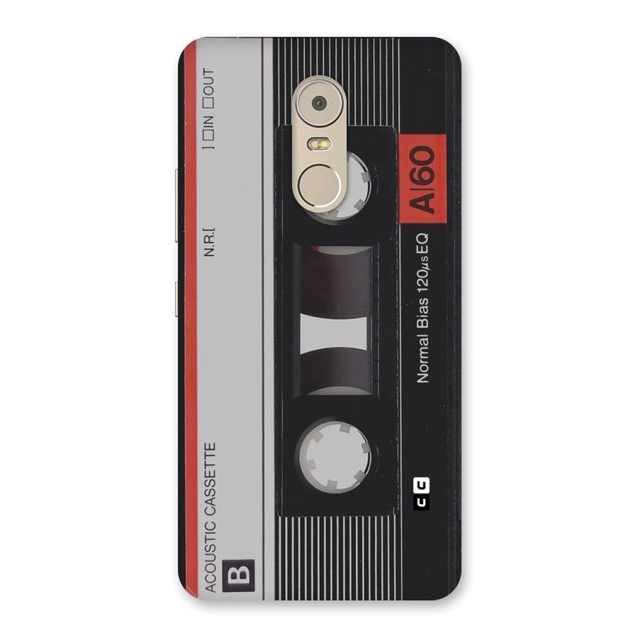 Casette Design Back Case for Lenovo K6 Note