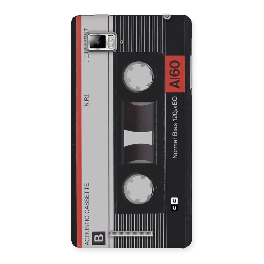 Casette Design Back Case for Lenovo Vibe Z K910