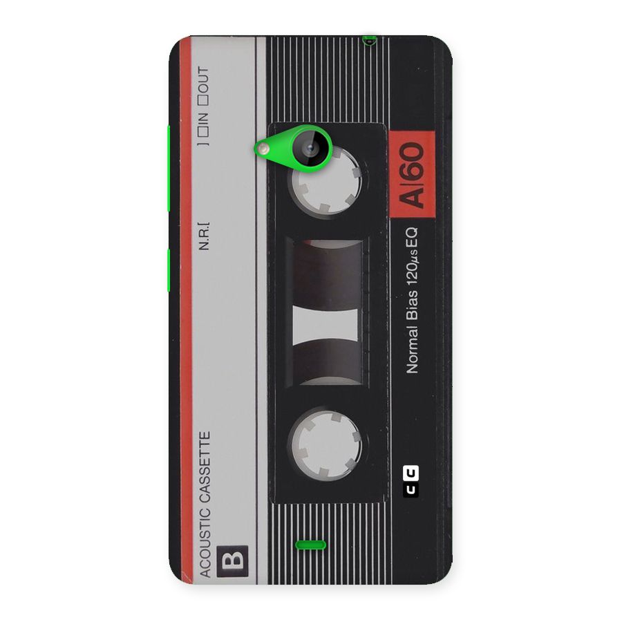 Casette Design Back Case for Lumia 535