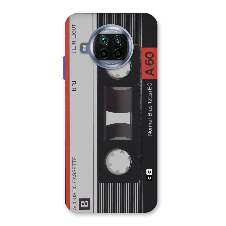 Casette Design Back Case for Mi 10i