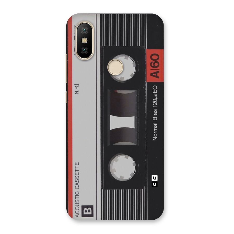 Casette Design Back Case for Mi A2
