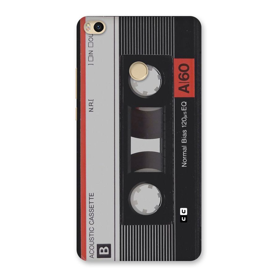 Casette Design Back Case for Mi Max 2