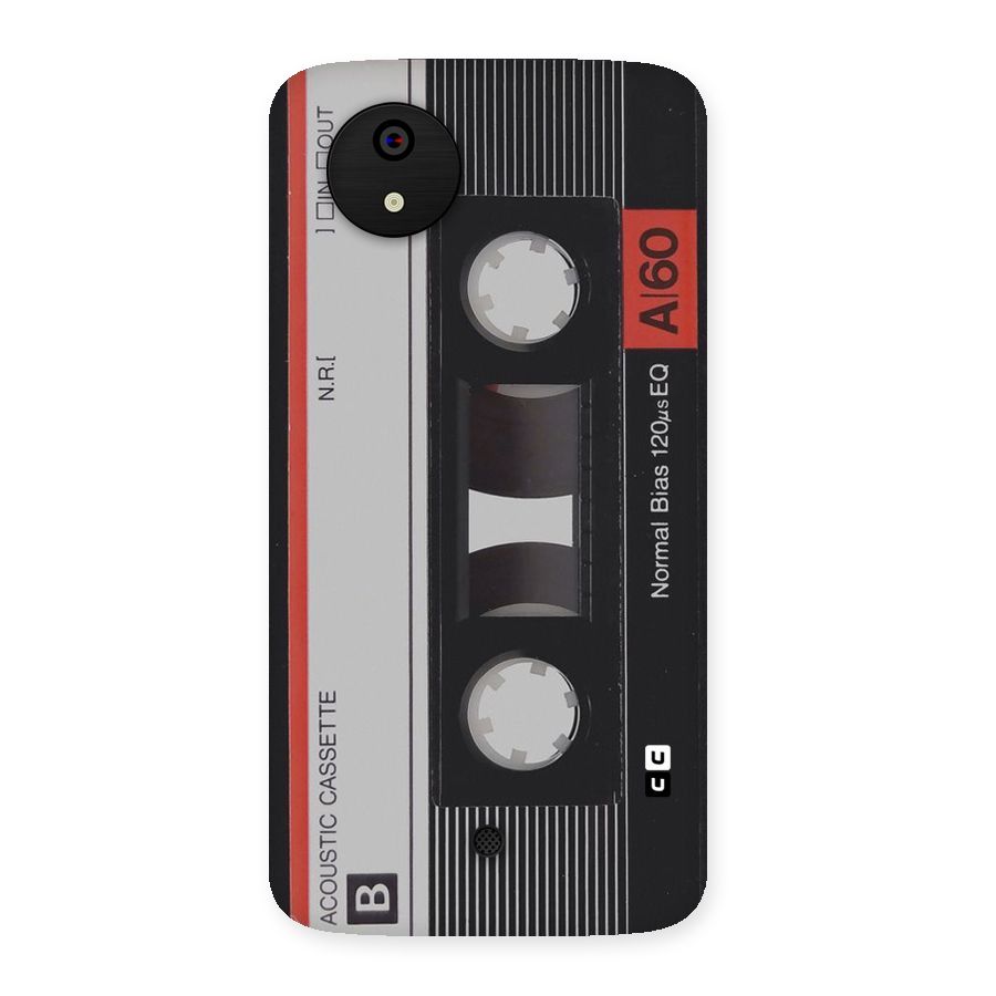 Casette Design Back Case for Micromax Canvas A1