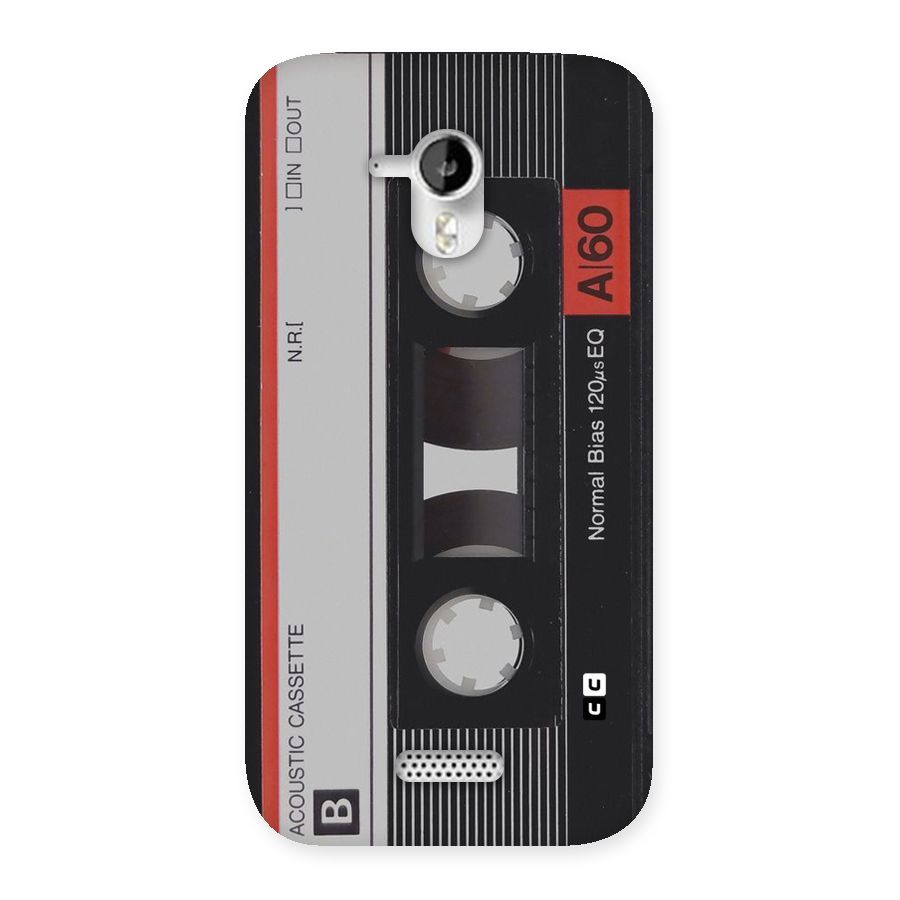 Casette Design Back Case for Micromax Canvas HD A116