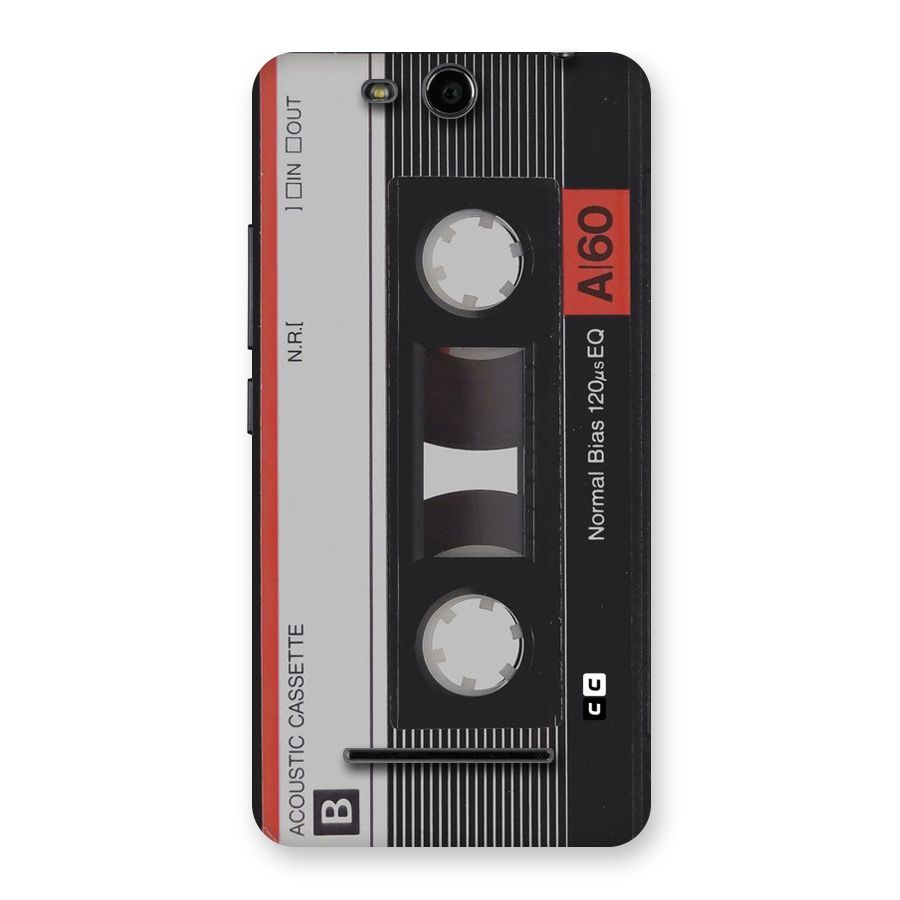 Casette Design Back Case for Micromax Canvas Juice 3 Q392