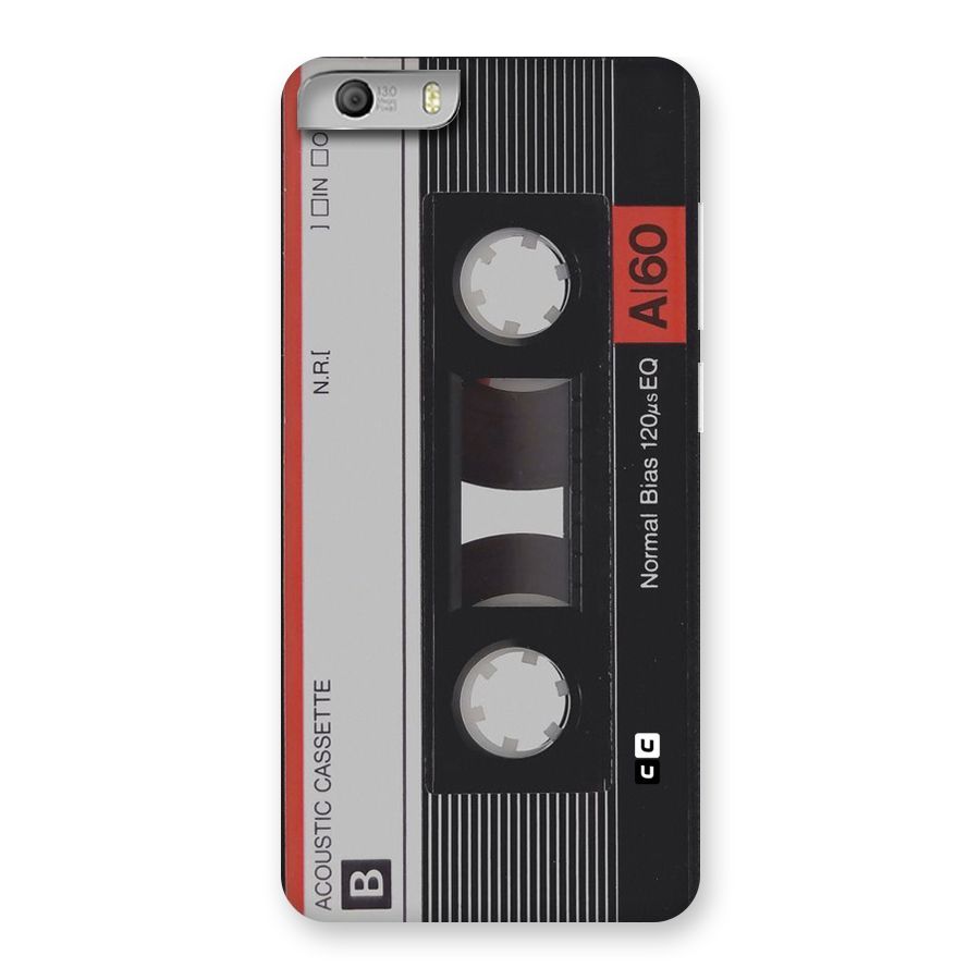 Casette Design Back Case for Micromax Canvas Knight 2