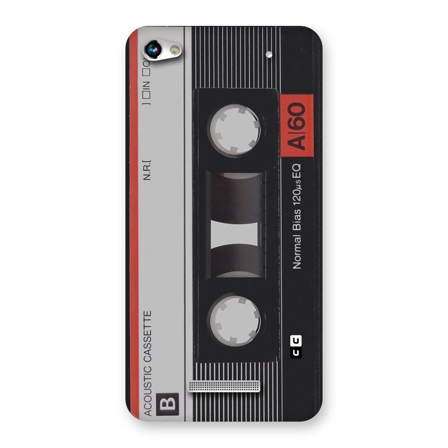 Casette Design Back Case for Micromax Hue 2