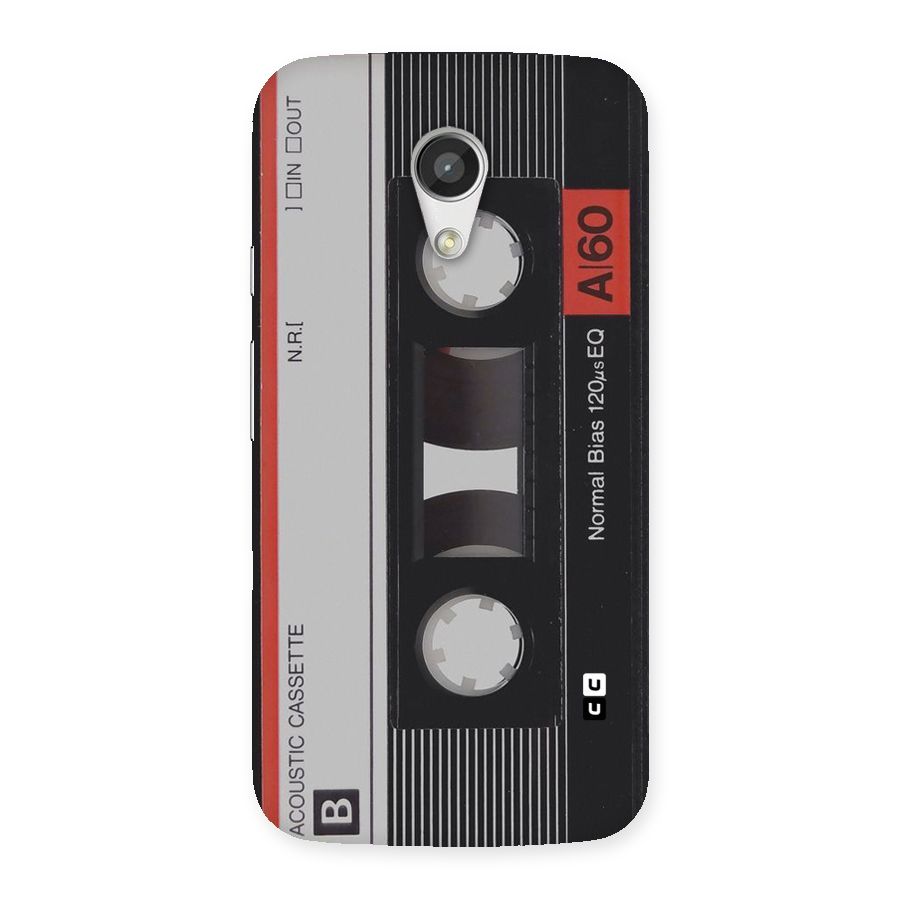 Casette Design Back Case for Moto G 2nd Gen