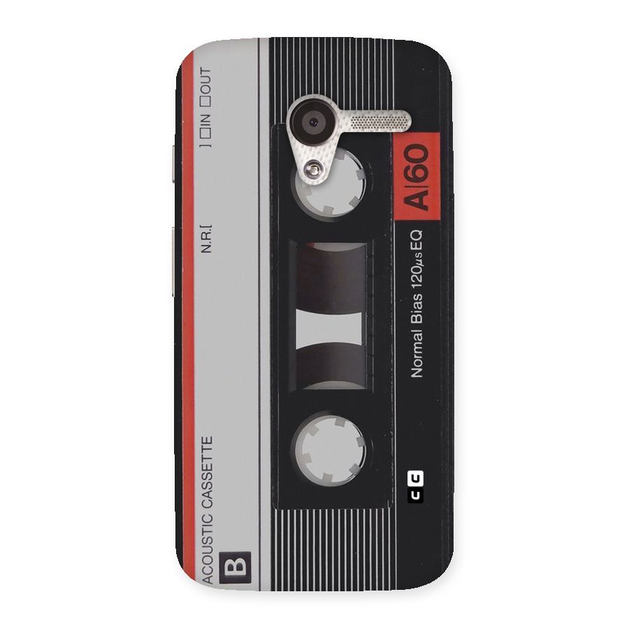 Casette Design Back Case for Moto X