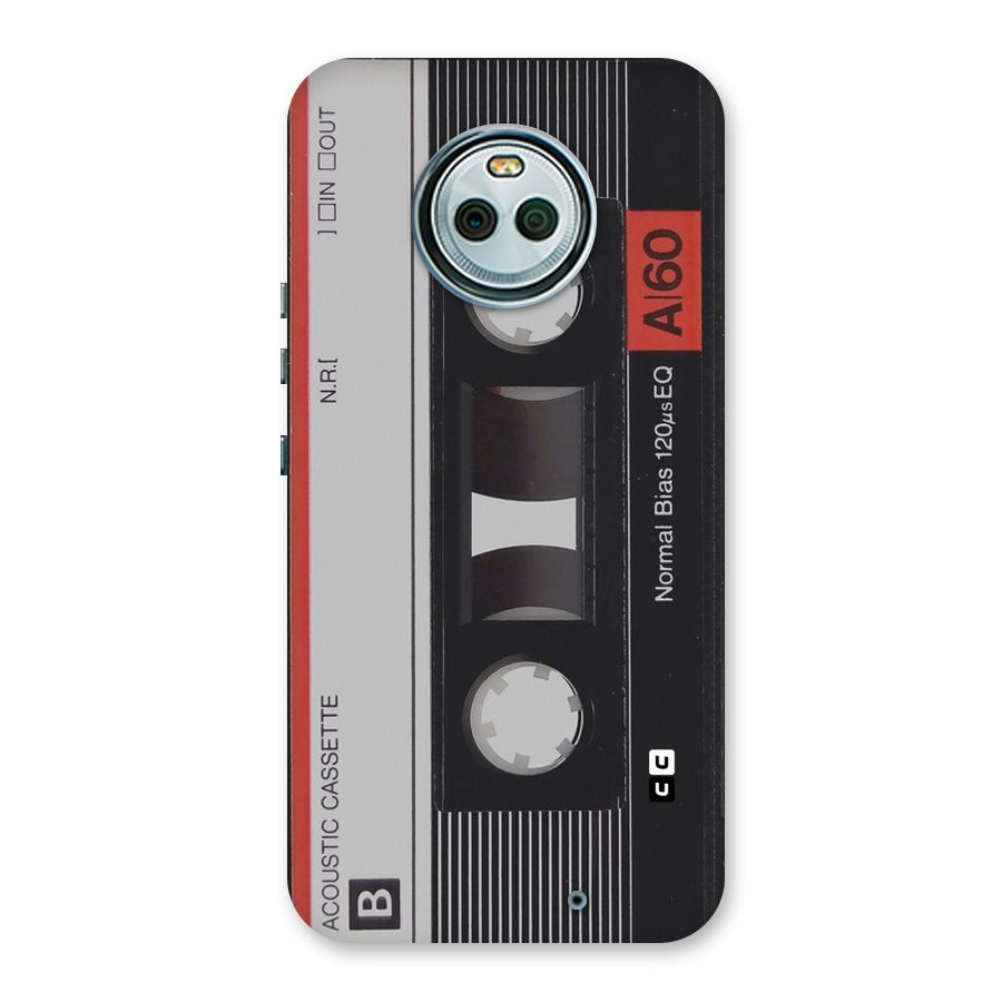 Casette Design Back Case for Moto X4
