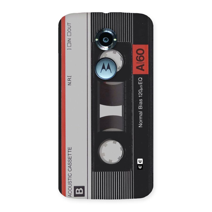 Casette Design Back Case for Moto X 2nd Gen