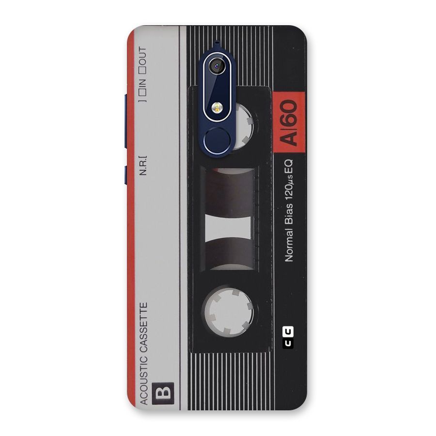 Casette Design Back Case for Nokia 5.1