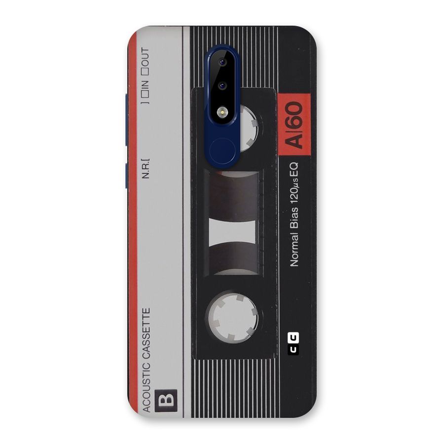 Casette Design Back Case for Nokia 5.1 Plus