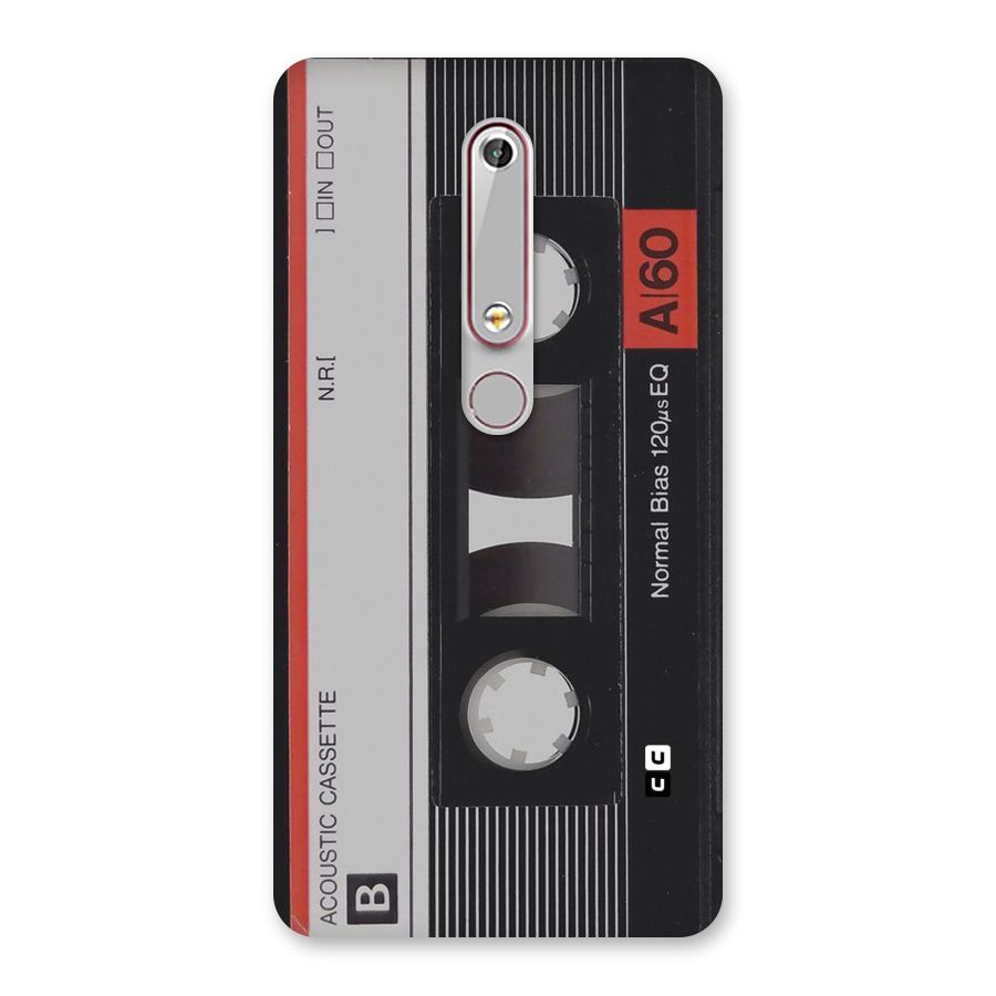 Casette Design Back Case for Nokia 6.1