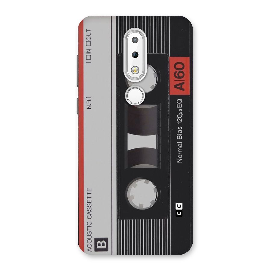 Casette Design Back Case for Nokia 6.1 Plus