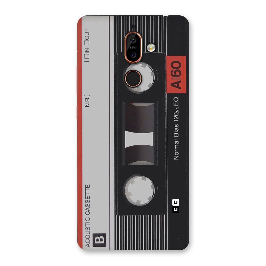 Casette Design Back Case for Nokia 7 Plus