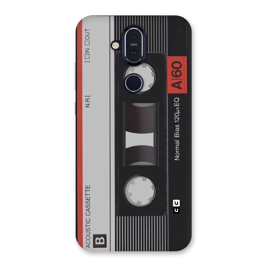 Casette Design Back Case for Nokia 8.1