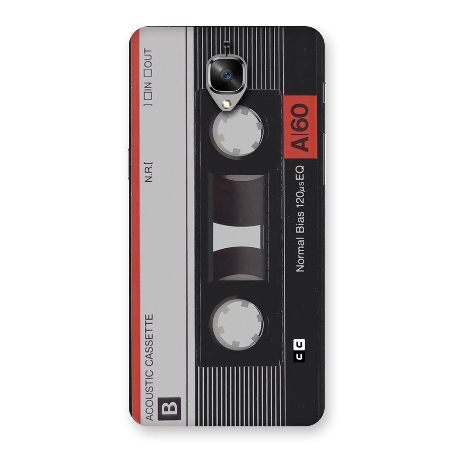 Casette Design Back Case for OnePlus 3T